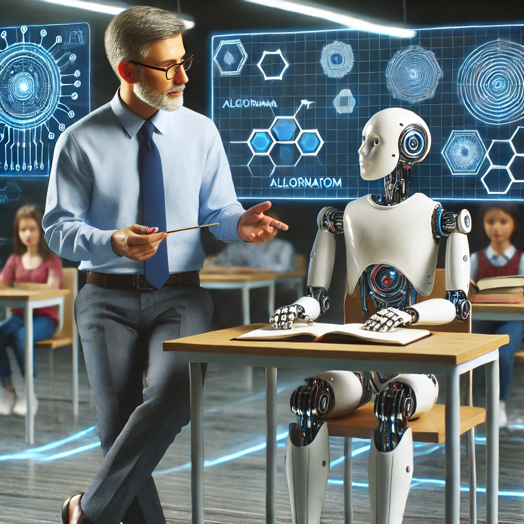 AI picture - teaching