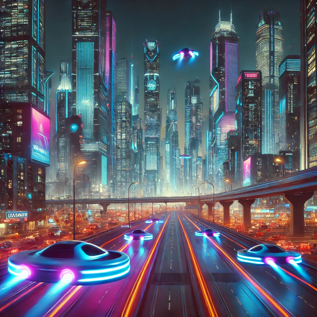 AI picture - city